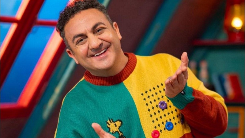 El animador y actor Diego Topa.