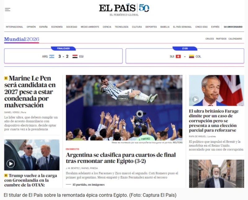 &nbsp;Captura imagen El País (España).