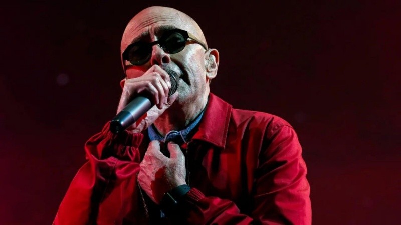 El cantante, poeta y músico Carlos Indio Solari.
