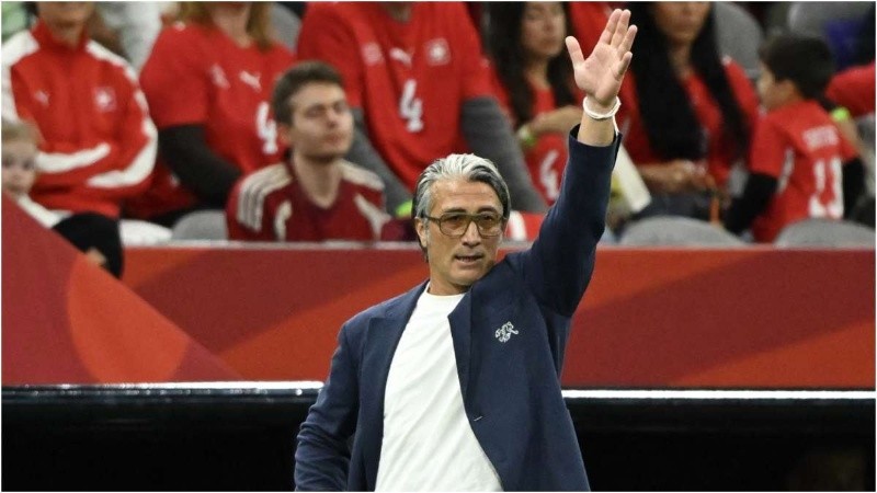 Murat Yakin, entrenador de Suiza.