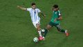 Gonzalo Montiel es el único amonestado en la selección argentina.
