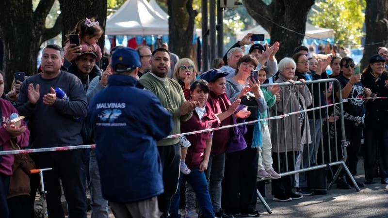 Postales del desfile patrio. (Alan Monzón/Rosario3)