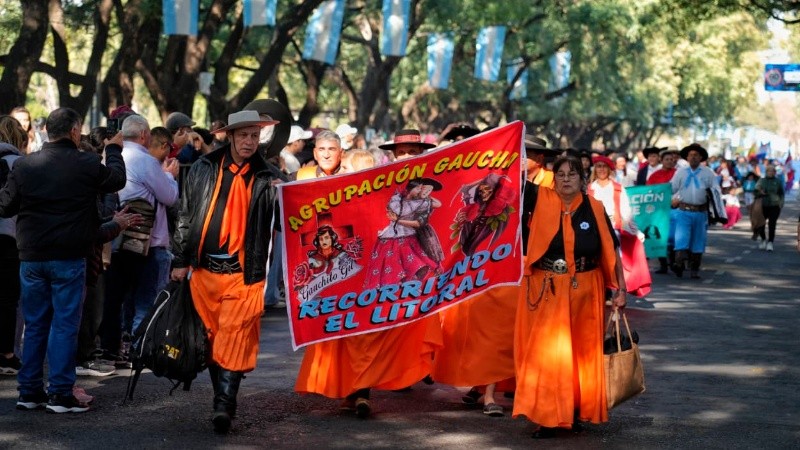 Postales del desfile patrio. (Alan Monzón/Rosario3)