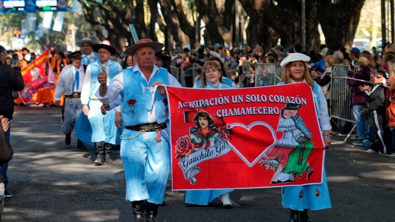 Postales del desfile patrio. (Alan Monzón/Rosario3)