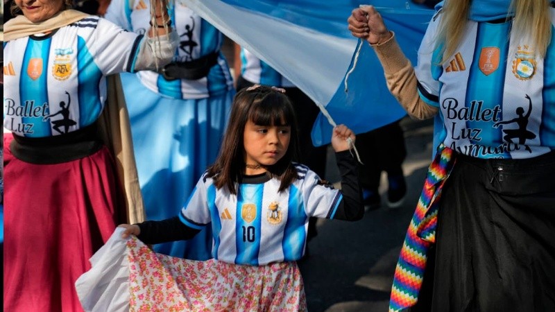 Postales del desfile patrio. (Alan Monzón/Rosario3)