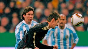 Messi rompió el récord que ostentaba Klose con la mayor cantidad de goles en un Mundial.