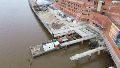 La superficie total del muelle alcanzará los 4.200 metros cuadrados.