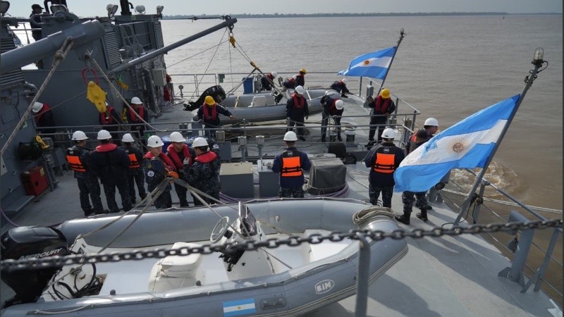 Durante el sábado 11 y domingo 12 de julio, entre las 10 y las 17, las tres unidades permanecerán amarradas.