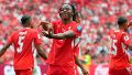 Johan Manzambi, la figura de Suiza, será baja para el partido ante Argentina.