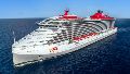 El Scarlet Lady debió modificar su itinerario (Virgin Voyages).