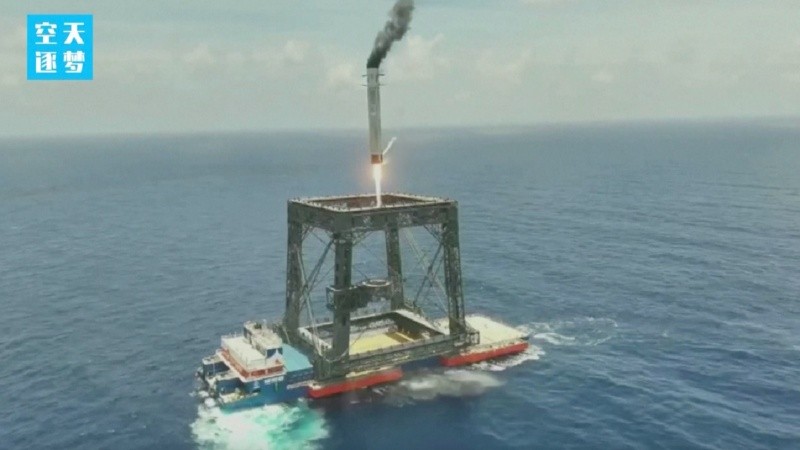 China consiguió recuperar por primera vez un cohete tras su lanzamiento y marcó un hito para su industria aeroespacial.