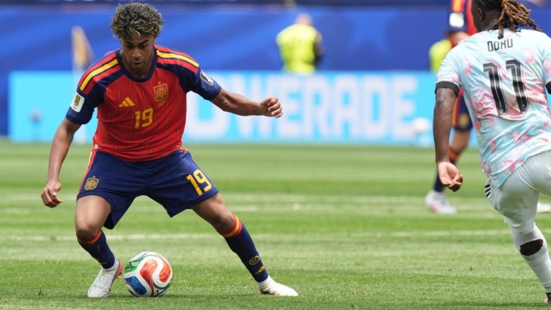Lamine Yamal, la estrella del Barcelona y de la selección española.