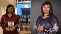 Karina Salazar, radicada en Suiza hace 27 años: escritora, cantante y difusora del vino argentino.