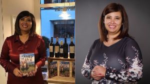 Karina Salazar, radicada en Suiza hace 27 años: escritora, cantante y difusora del vino argentino.