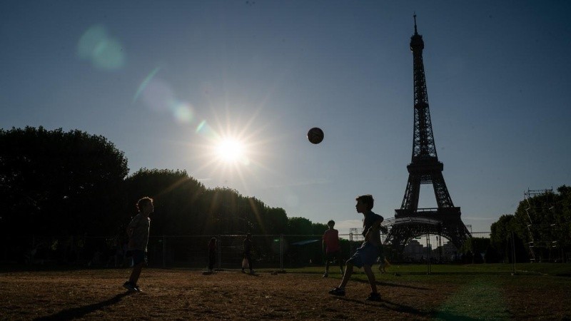 Para este sábado se esperan más de 40ºC en París.