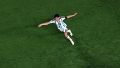 Julián festejando su golazo.