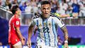 Lautaro cerró la victoria ante Suiza.
