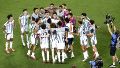Argentina celebra, tras una victoria agónica (EFE).