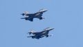 Los F-16, aviones de combate de la Fuerza Aérea de EE.UU. (EFE)
