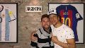 El actor habló de su amistad con el futbolista