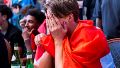 El lamento de un fan suizo en la derrota de su selección (FEF).