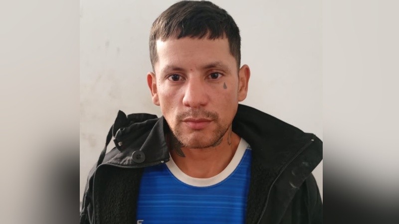 Lucas Almua, el evadido de la seccional de Casilda y Solís.