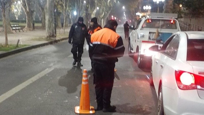 Los operativos se realizaron en distintos puntos de la ciudad.