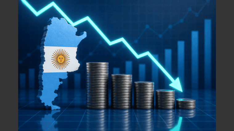 La baja del riesgo país mejora la performance de crédito no sóo para el gobierno si no para empresas y consumidores.