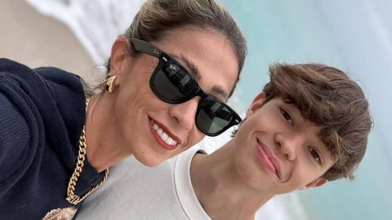 Geraldine Mayer y Tomás Cataldi, en una fotos de redes sociales (Instagram).