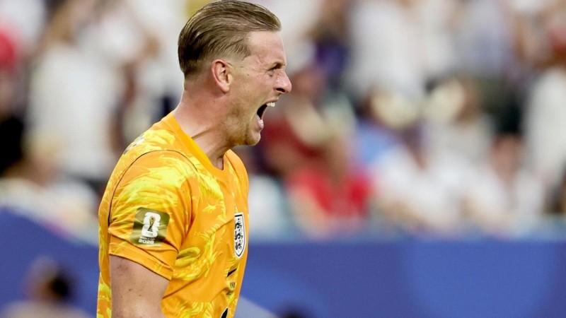 Pickford superó a Peter Shilton y con 18 partidos en mundiales es quien tiene más presencias en la historia de Inglaterra.