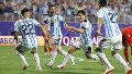 Un golazo de Julián Álvarez depositó a la Argentina en semifinales.