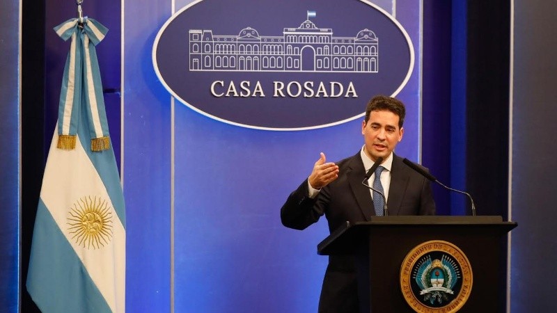 El vocero descartó que la situación represente un riesgo para el sistema financiero