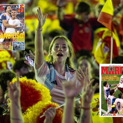 Los medios españoles y los tremendos elogios para su selección (EFE).