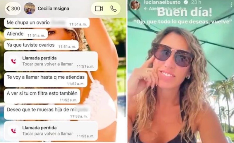Los polémicos chats.