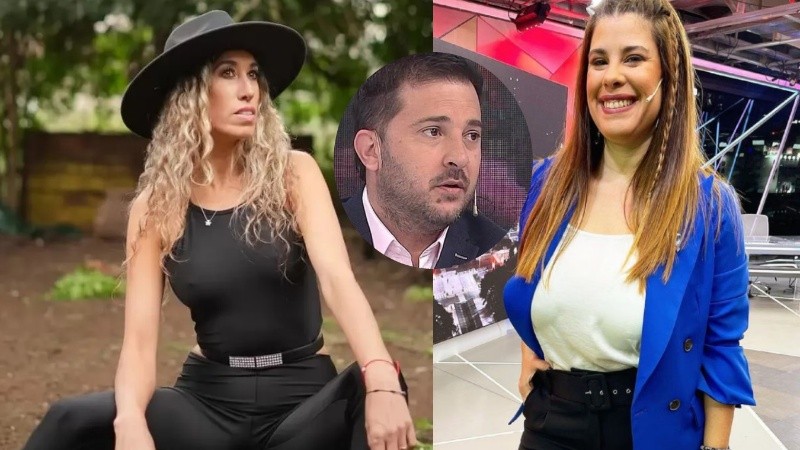 Luciana Elbusto, Diego Brancatelli y Cecilia Insinga.