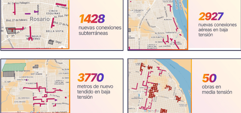 &nbsp;Mapas de obras de la EPE.