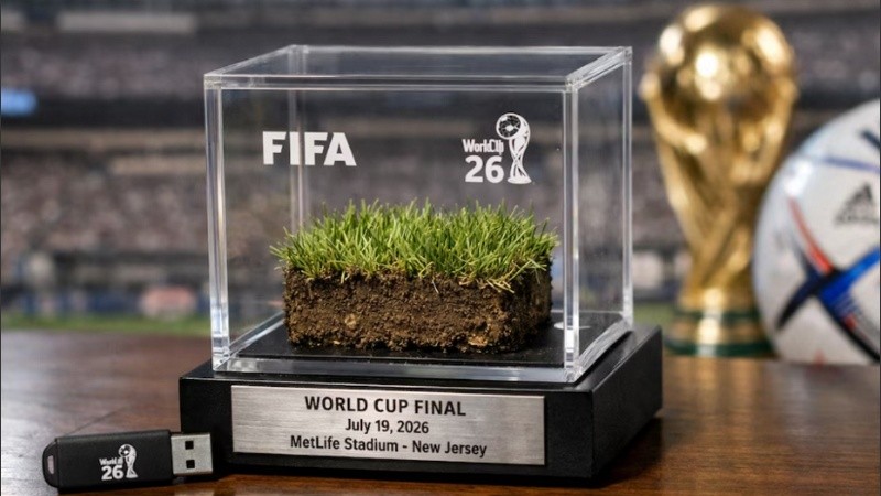 Cada fragmento del césped del Mundial 2026 se ofrecerá como artículo oficial de colección a través del sitio web de la FIFA.