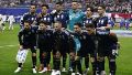 Así arrancó el equipo de Scaloni en la semifinal (EFE).