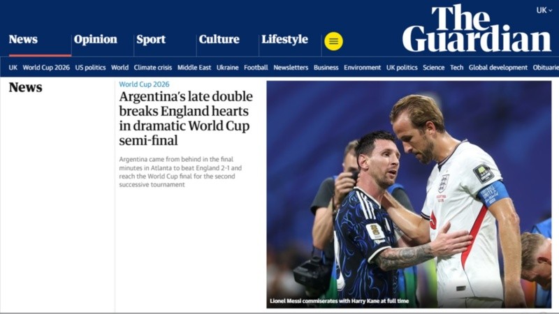 El diario inglés The Guardian.