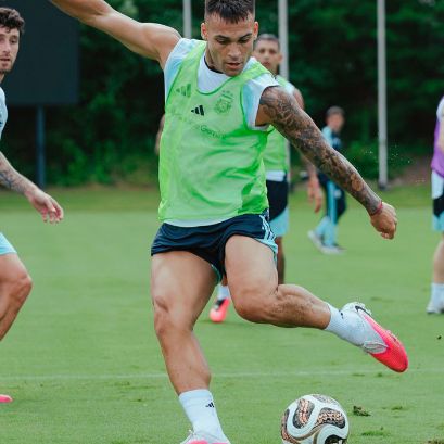La selección entrenó en Atlanta y luego viaja a Nueva Jersey.