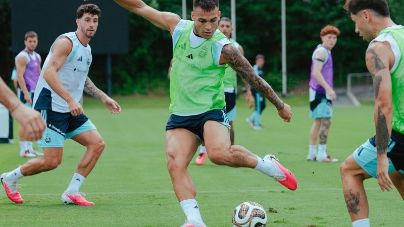 La selección entrenó en Atlanta y luego viaja a Nueva Jersey.