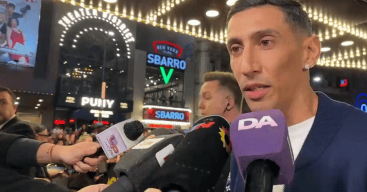 Anulo mufa: por qué Di María no viajará a ver la final de la Copa del Mundo