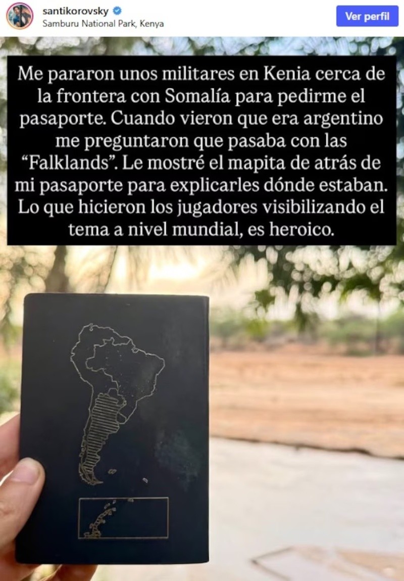 &nbsp;El creador de División Palermo, subió la anécdota a Instagram. 