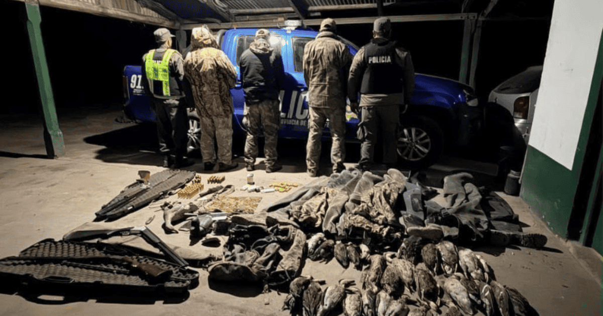 Turistas franceses y caza ilegal: los detalles del operativo que terminó con tres detenidos en Fortín Olmos