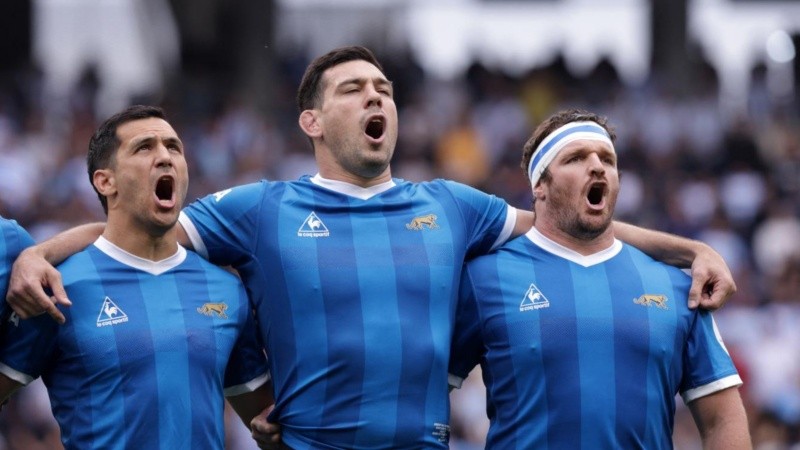 Los Pumas homenajearon a la Selección de 1986 con una camiseta especial para enfrentar a Inglaterra.