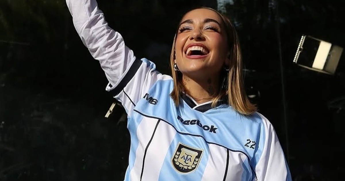 La Nena de Argentina: María Becerra cantará el Himno Nacional en la final del Mundial