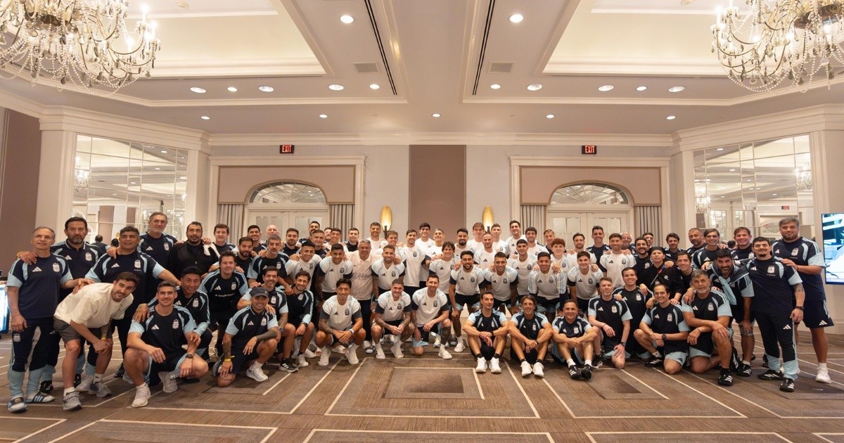 "Este grupo ya escribió una historia": el mensaje de Messi y la foto de la Selección antes de la final del Mundial