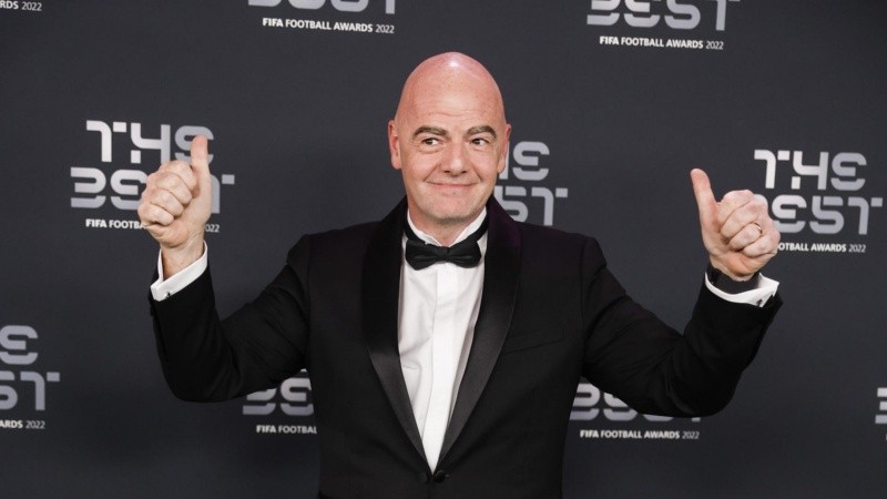 Gianni Infantino, presidente de la FIFA.