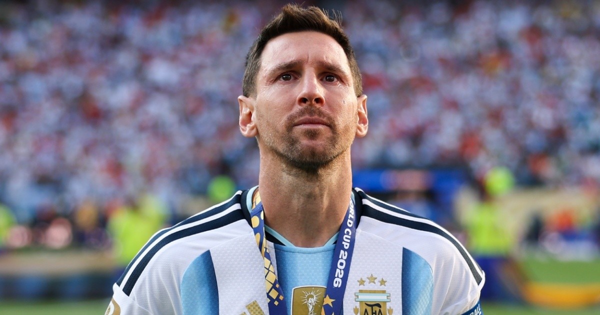 El dolor de un país: el llanto de Lionel Messi de cara a la hinchada argentina tras la final del Mundial 2026