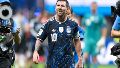 Leo Messi, después de hacer historia frente a Inglaterra.